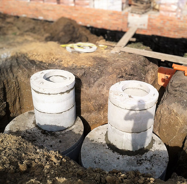 Септики из бетонных колец в Киржаче